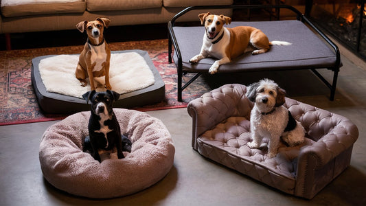 מדריך לקניית מיטה לכלבים – איך לבחור את המיטה הנכונה? - LuffLuff